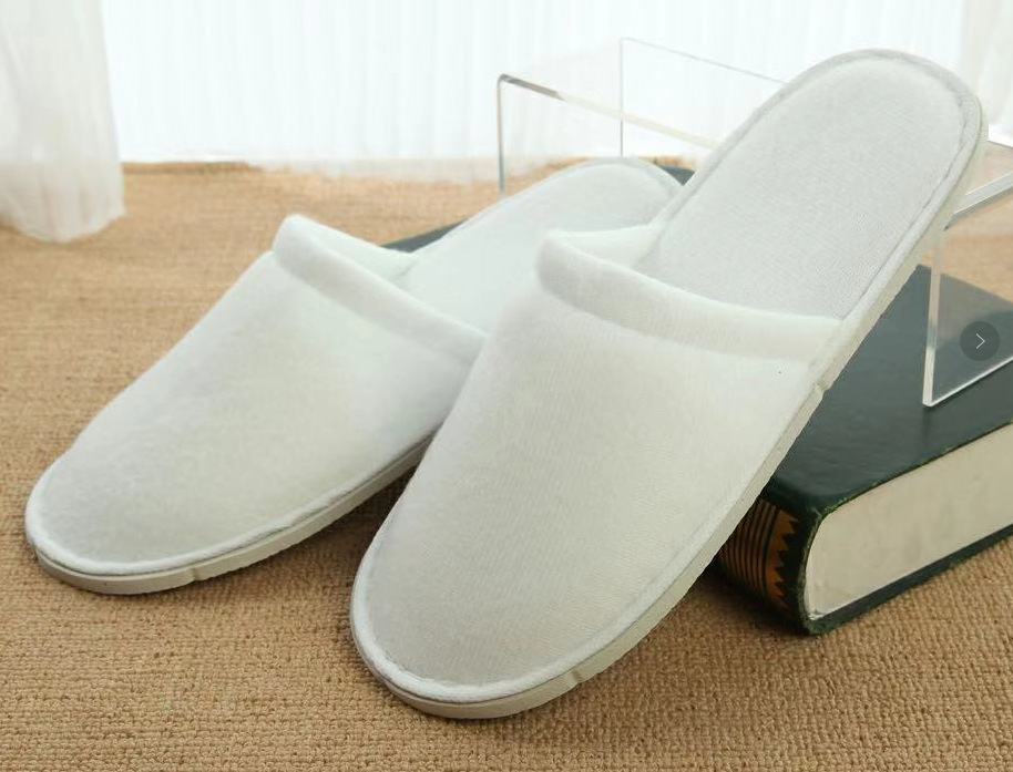 Picture of Hotel Guest House Supplies Disposable Slippers Home Aviation Coral Spot slipper Travel Beauty Salon