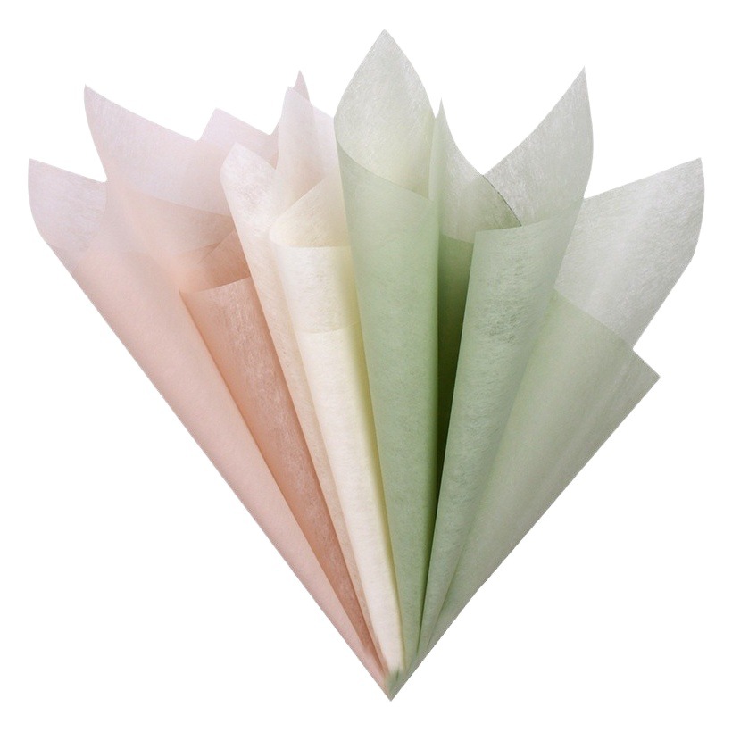 Removable milk cotton lining paper waterproof bouquet packaging cotton paper flower wrapping material floral cotton candy paper