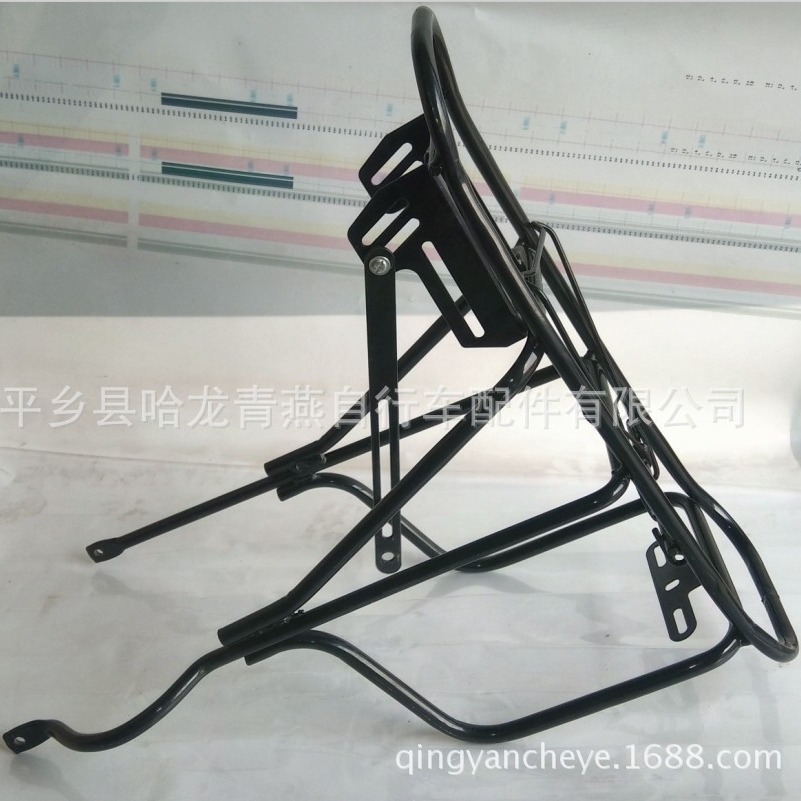 Mountain bike shelf/bicycle rear shelf/Common type manned steel pipe shelf/disc brake shelf/accessories