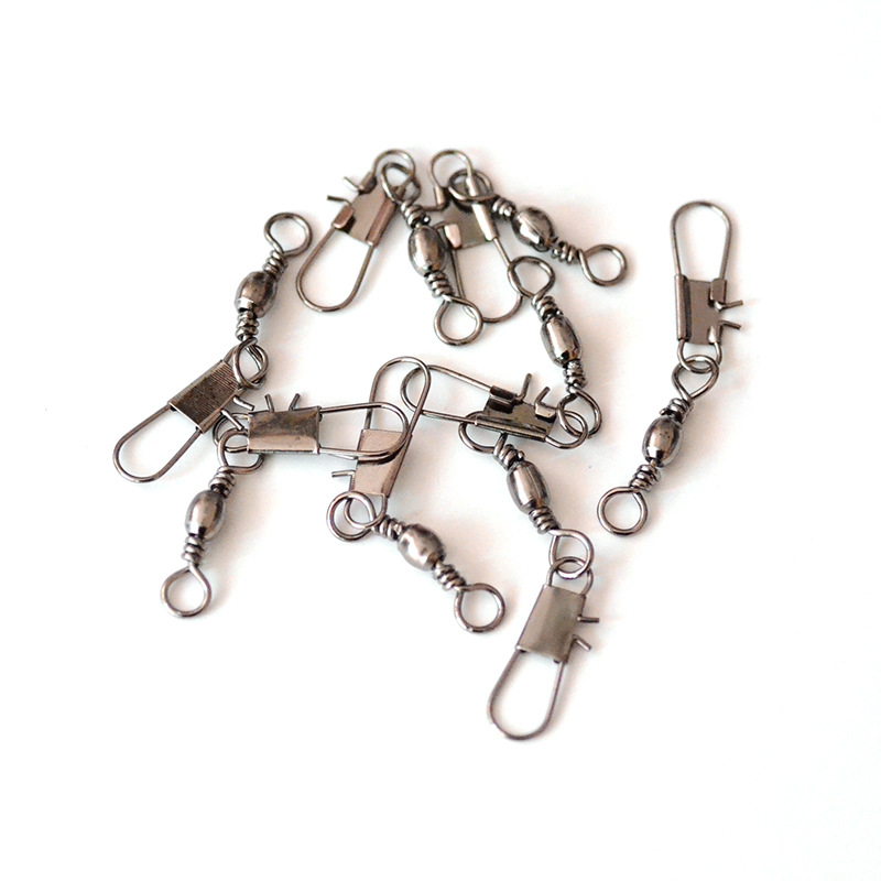 Fishing Stainless Steel Connector Fishing Gear Accessories Fishing Supplies Quick Connector Fishing Gear Eight Ring Connector