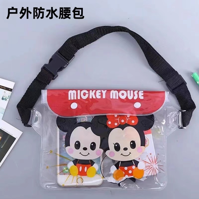 Picture of Cartoon Waterproof Bag Crossover Mobile Phone Bag Swimming Drifting PVC Storage Waterproof Bag Colorful Transparent Women's Waterproof Bag