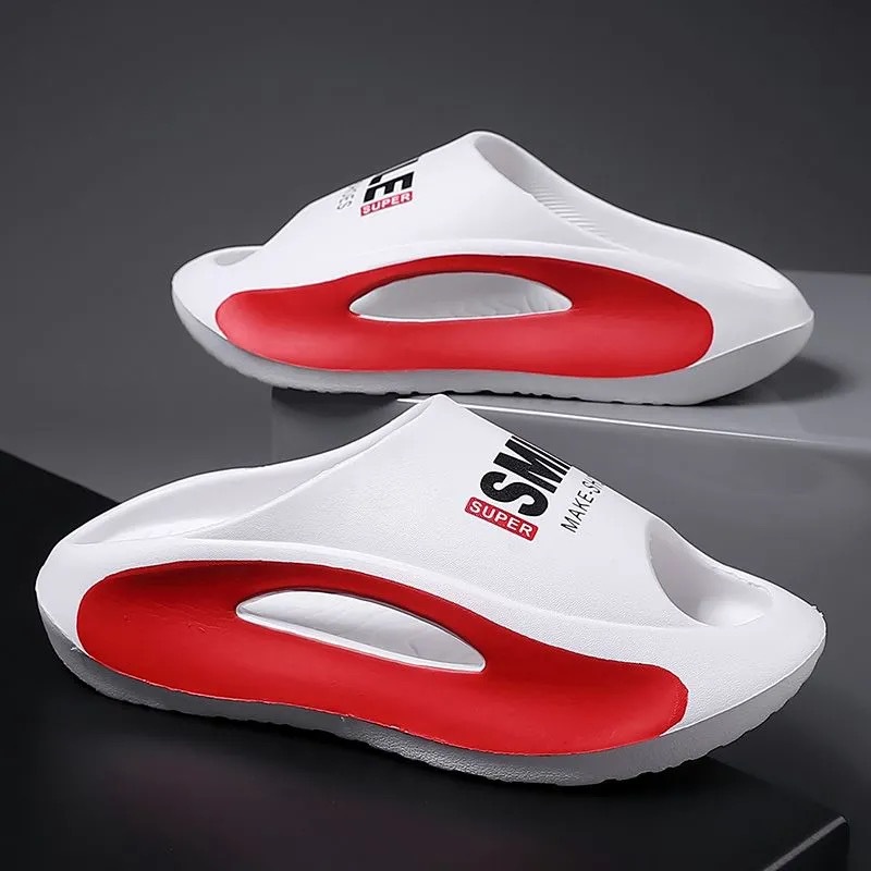 Picture of Slippers Women's Home Slippers Men's Home Couple Slippers Sandals Slippers Indoor Slippers Bathroom Bath Slippers