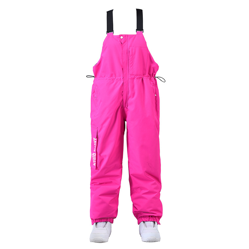Picture of Ski suspenders for men and women OVER SIZE winter outdoor windproof snowboard pants one-body snow pants warm