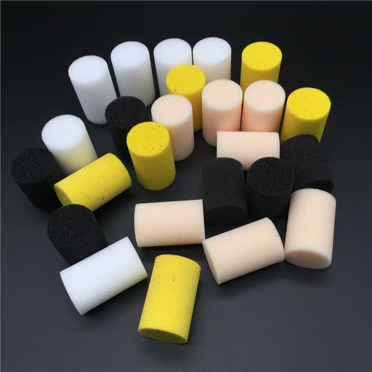 Special Production of High-Density Sponge Column White High-Rebound Sponge Cylindrical Pipe Cleaning Seal Sponge Column