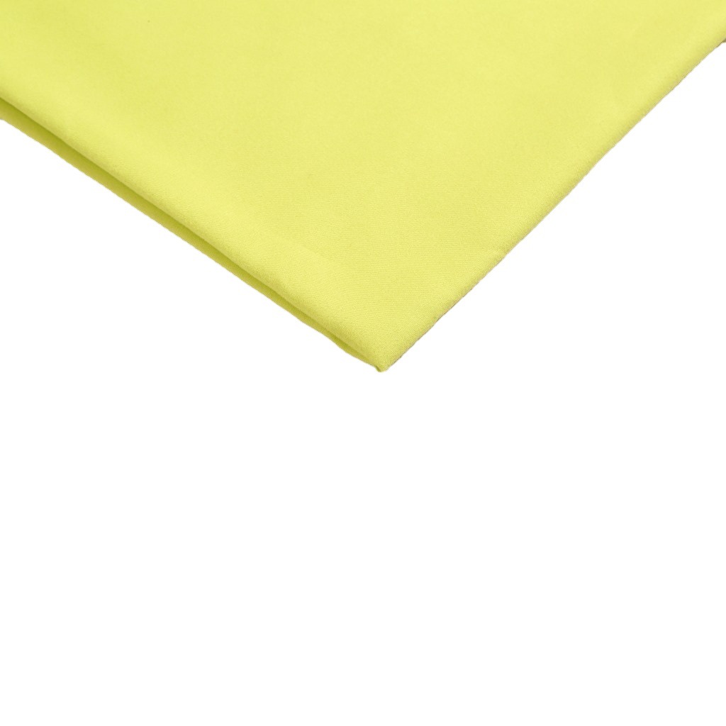 Nordic style solid color polyester fabric bed cover cloth curtain accessories sanding cloth composite PVC fabric factory wholesale