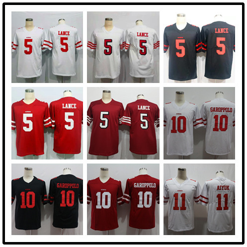 American Rugby 49ers #85 Kittle 10 Garoppolo 97 BOSA Vintage Embroidered Jersey