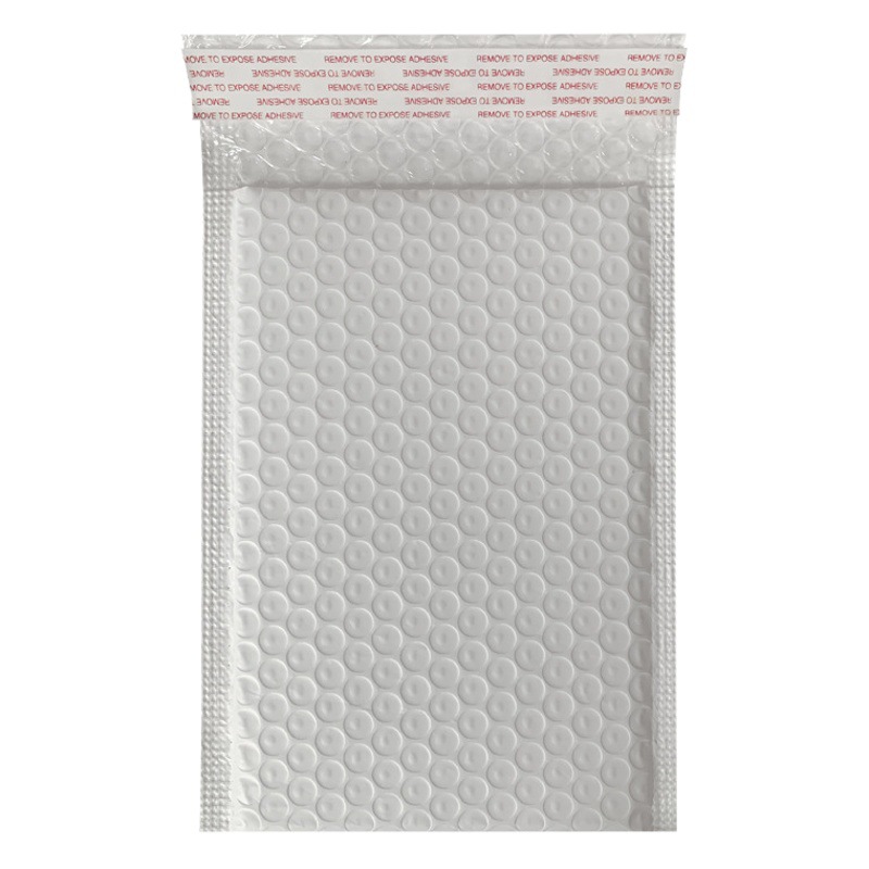 Matte Pearlescent film Bubble Bag white clothing express bag packaging bag bubble bag bubble bag bubble envelope