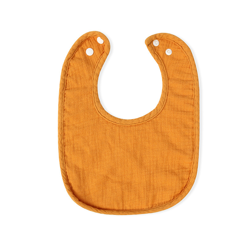 Picture of Gauze Peas Velvet Baby Petal Bib Pure Cotton Baby Sipe Towel Pure Cotton Waterproof Autumn and Winter Thickened Newborn Bib