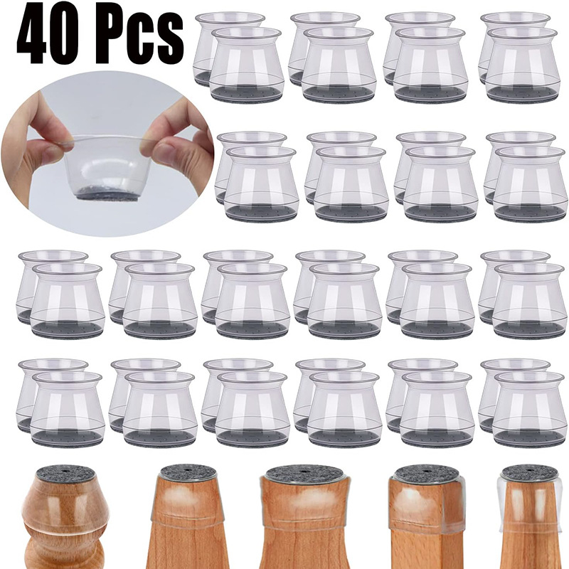 Picture of Round Amazon hot selling stool table chair leg cushion foot cover silicone chair leg protective cover mute wear-resistant chair leg