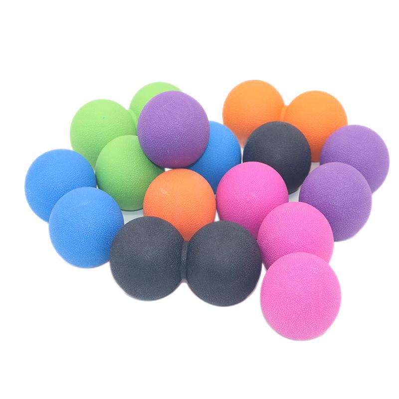 Deep muscle double ball relaxation ball fascia ball hockey stick acupoint massage ball massage decompression fitness ball massage ball