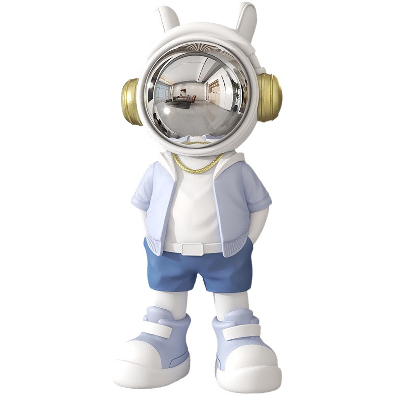 Creative spaceman living room decoration large floor astronaut TV cabinet home decoration office opening housewarming