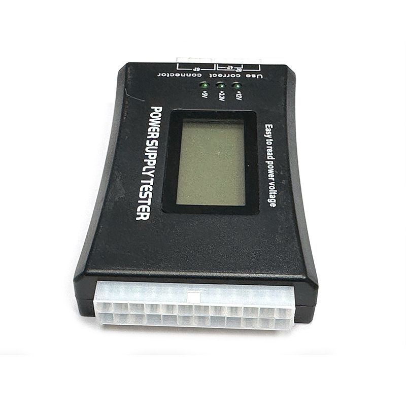 Picture of ATX Power Tester Fourth Generation LCD Liquid Crystal Display Desktop Computer Chassis Power Test Tool Cross Mirror