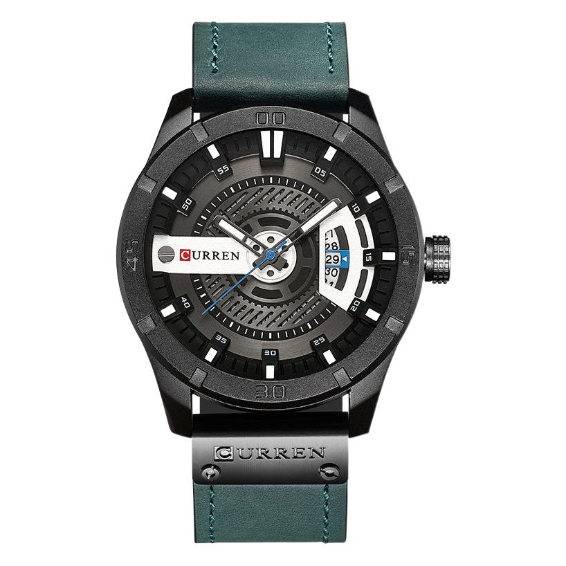 CURREN8301 Karin New Men's Fashion Quartz Watch 8301 Calendar Belt Watch Men's Casual Watch