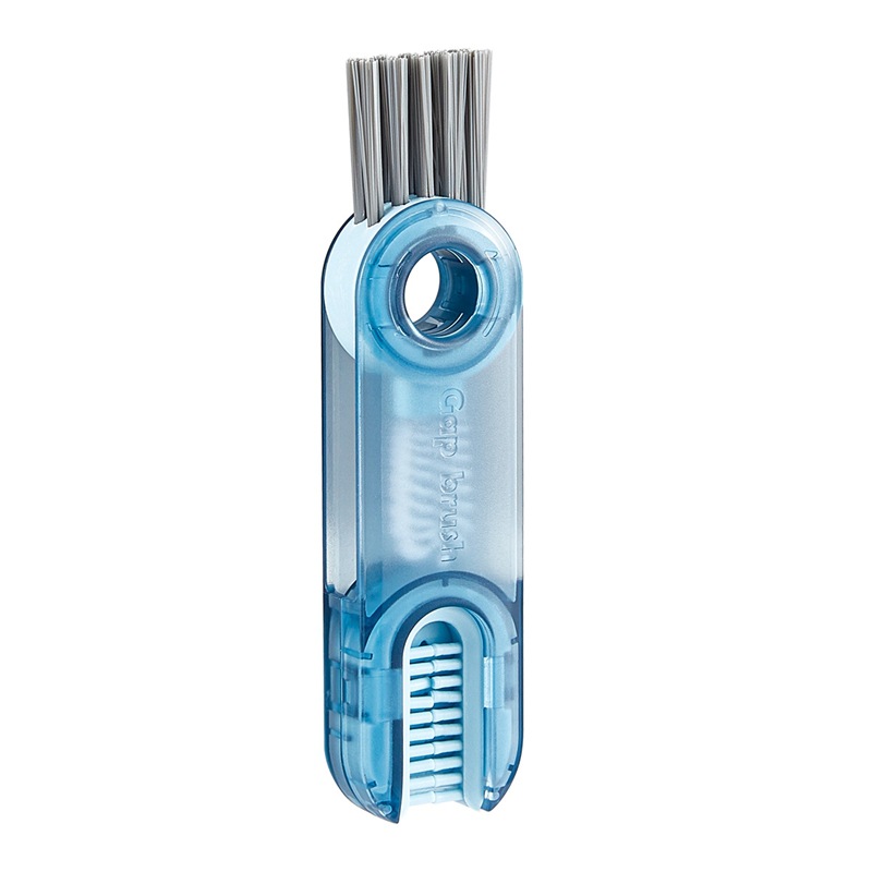 Picture of Cup Lid Cleaning Brush Insulation Cup Gap Bottle Brush Three-in-One Cup Brush Multifunctional Household Kitchen Bottle Cleaning Brush