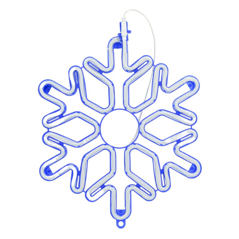 Led Colorful Lights String Five-Pointed Star Lights Outdoor Waterproof Street Festival Moon Snowflake Decorative Lights Hanging Tree Star Lights