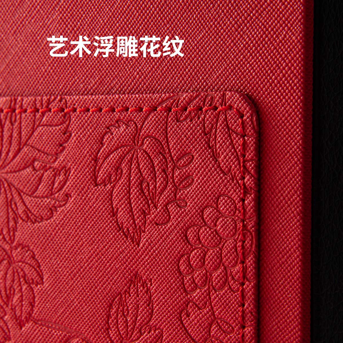 Picture of Red Wine Box Double Pack Leather Box Printed LOGO High-grade Wine Gift Box Packaging Box Universal 2 Red Wine Empty Boxes