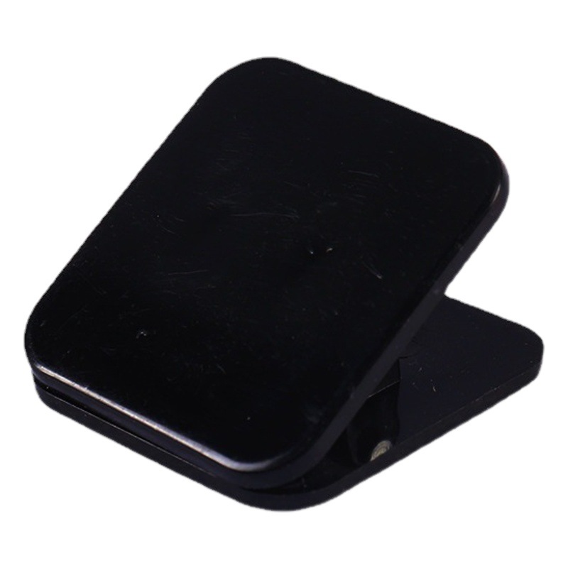 Cross-Border Hot-Selling Handbook Clips, Acrylic Information Test Paper Corner Clips, Sewing Edges, Long Tail Clips, Bill Small Square Clips