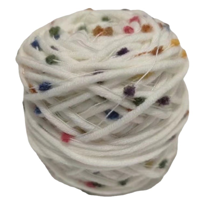 Scarf Yarn, Wool Yarn, Pom-Pom Yarn, Ping Pong Yarn, Ball Yarn, DIY Yarn, Hand Knitting Yarn, Recommended for Hand Knitting