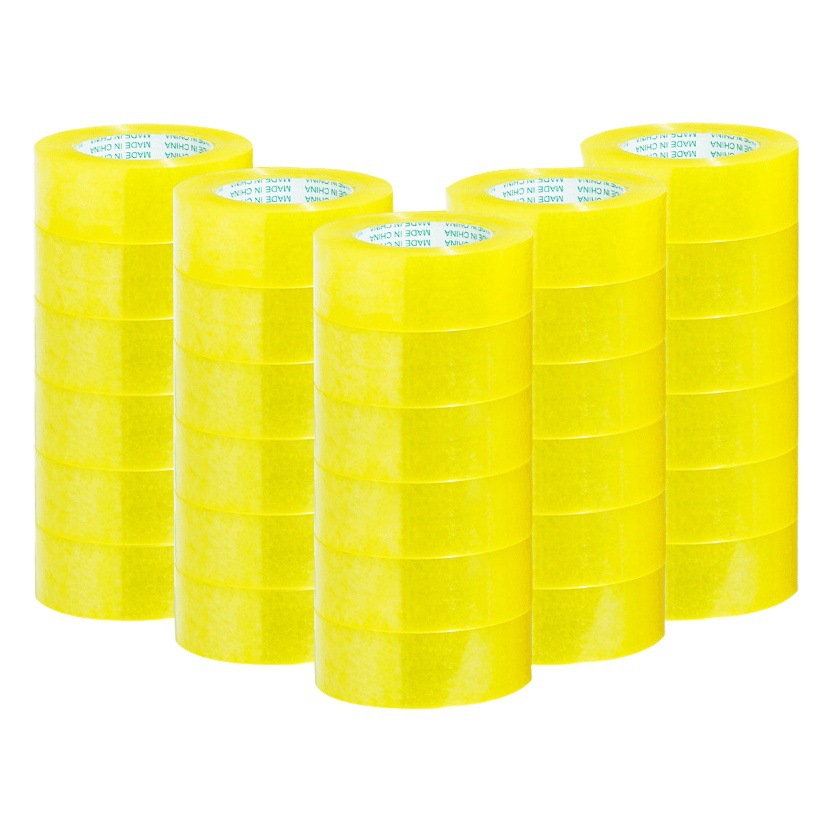 Transparent Tape, Full Box, Thickened Large Roll, Packaging Sealing Tape, E-Commerce High-Adhesion, Warning Message Printing, Wholesale, Cross-Border Exclusive Supply
