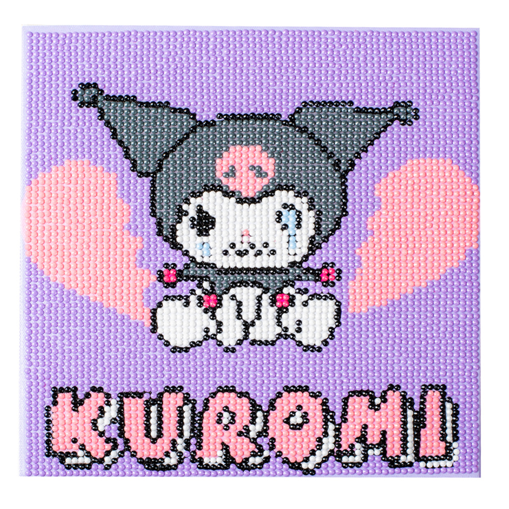 Picture of Original God New Diamond painting children student diy handmade diamond material package with frame Cartoon Cartoon educational toys