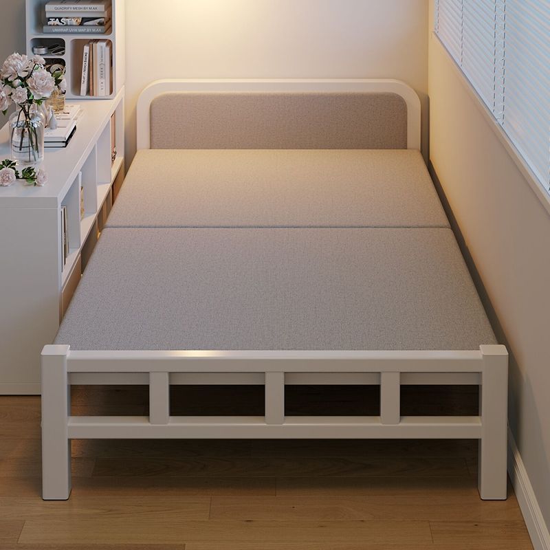 Single bed, home folding bed for rent, small bed, bedroom extra bed, 1.2 meters, simple bed, adult 1.5 meters, double bed