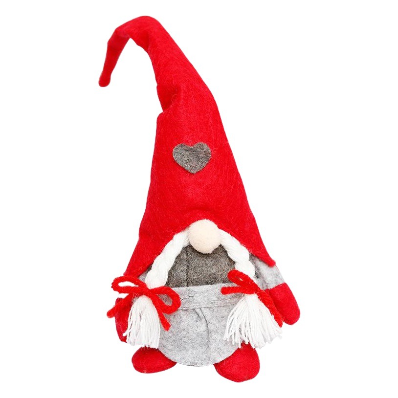 Cross-border Spot Christmas Decorations Faceless Doll Standing Small Doll Ornaments Santa Claus Ornaments