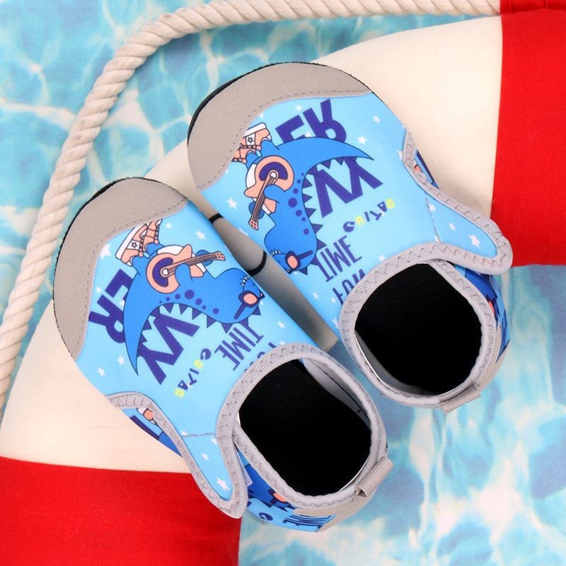 Picture of Children's water park Baby Beach socks non-slip diving shoes snorkeling socks swimming shoes drifting soft shoes wading shoes socks