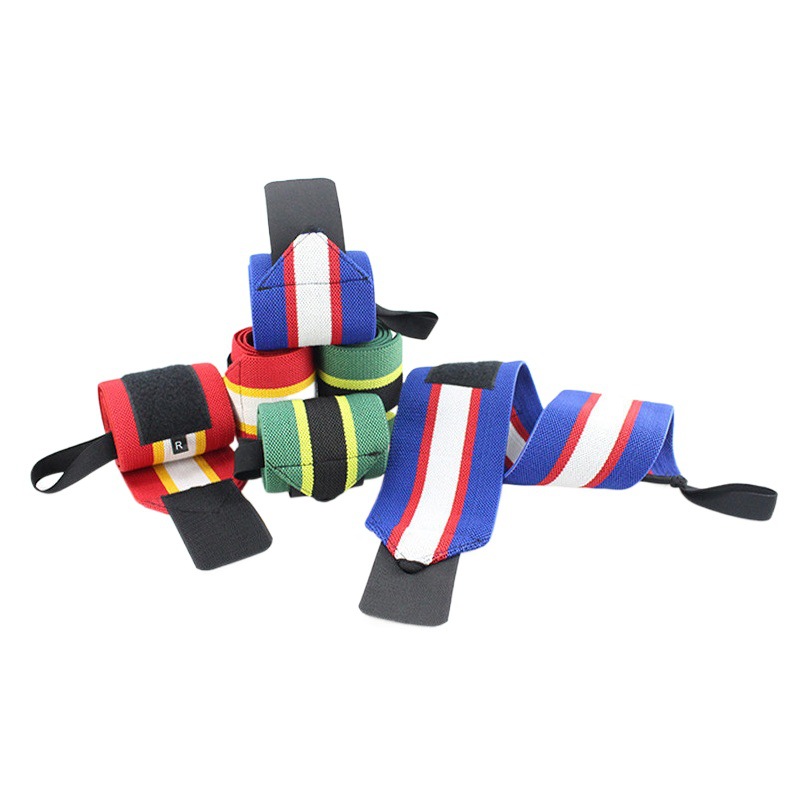 Cross-Border Exclusive Supply of Wrap-Around Bandages for Compression and Weightlifting Wrist Support, Wristbands for Badminton, Volleyball, Basketball, and Fitness Sports