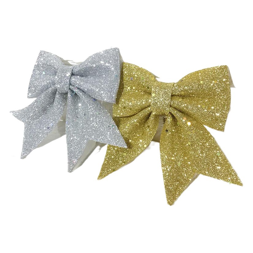 Multi-Color Christmas bow ornaments Christmas tree decoration bow Christmas bow pendant