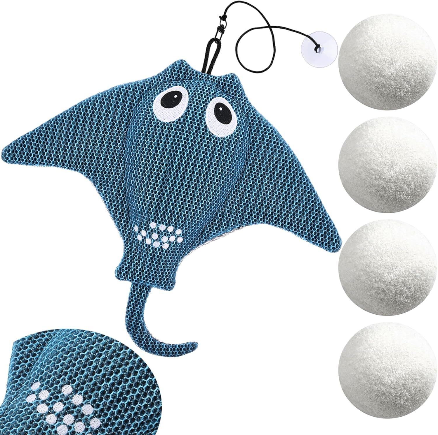 3Inch Reusable Oil-Absorbing Sponge Ball Washable Sponge Ball Floating Pool Filter Sponge Ball
