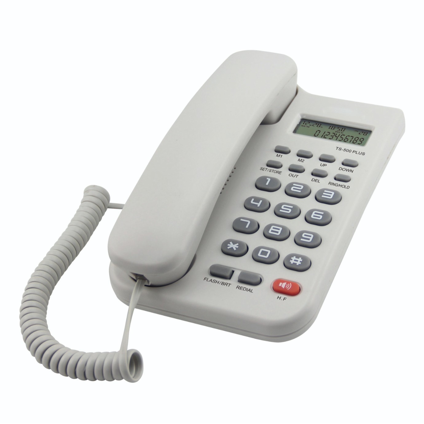 P-993C Home Telephone with Caller Id Function, Adjustable Inclination Angle, Visual Comfort, and Long-Term Chatting