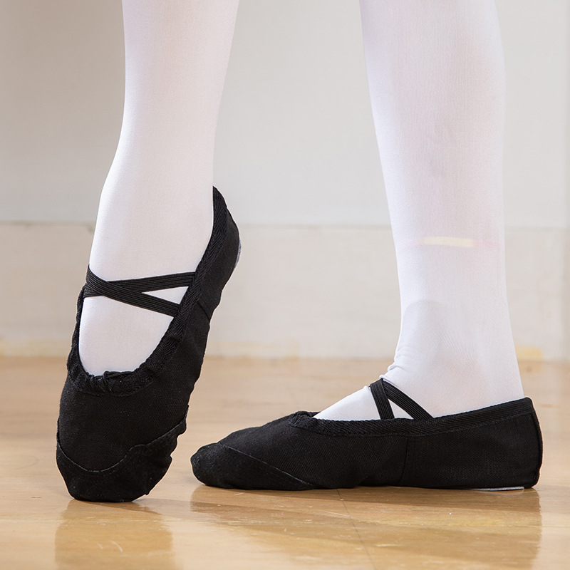 Picture of Children's Dance Shoes Ballet Shoes Body Dance Shoes Ethnic Men and Women Yoga Shoes Practice Shoes Cat Claw Gymnastic Shoes Factory