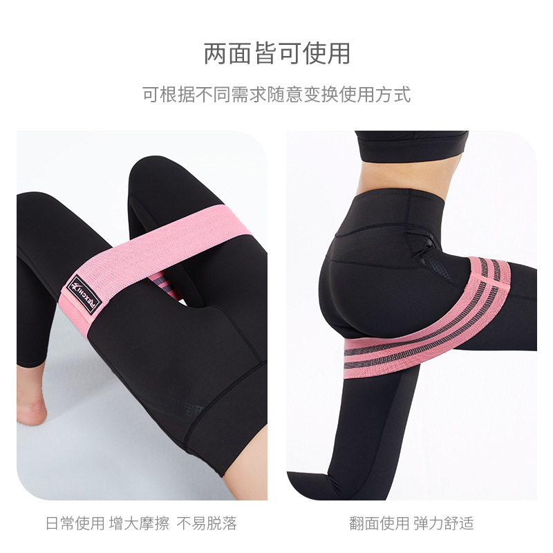 Picture of Yoga Resistance Band Hip Lifting Butt Training Sports Fitness Sporting Goods Training Squat Elastic Resistance Band Yjd01