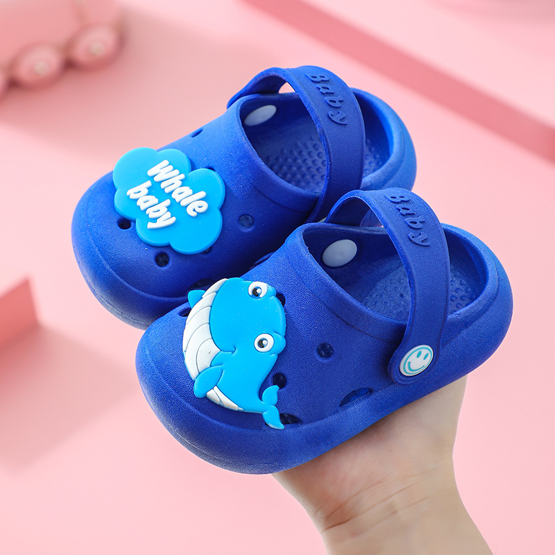 Picture of Children's Slippers Summer Boys' Indoor Non-Slip Household Cartoon Baby Girl Soft Bottom Toddler Sandals