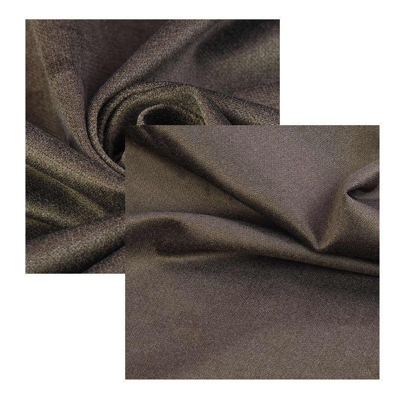 Anti-Velvet Pure Cotton 21 + 70D velvet warp and weft double elastic fabric 95 cotton suit wide leg casual pants