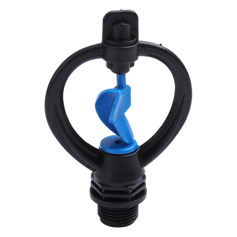 4 points light rain-like Apple nozzle 360 degrees automatic rotating spray lawn Orchard humidification spray roof cooling