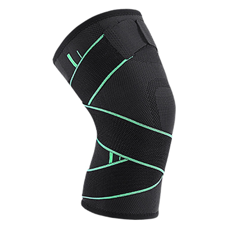 Outdoor Mountaineering Running Basketball Sports Knee Pad Bandage Pressurized Protective Knee Elastic Fitness Cycling Protective Gear Wholesale
