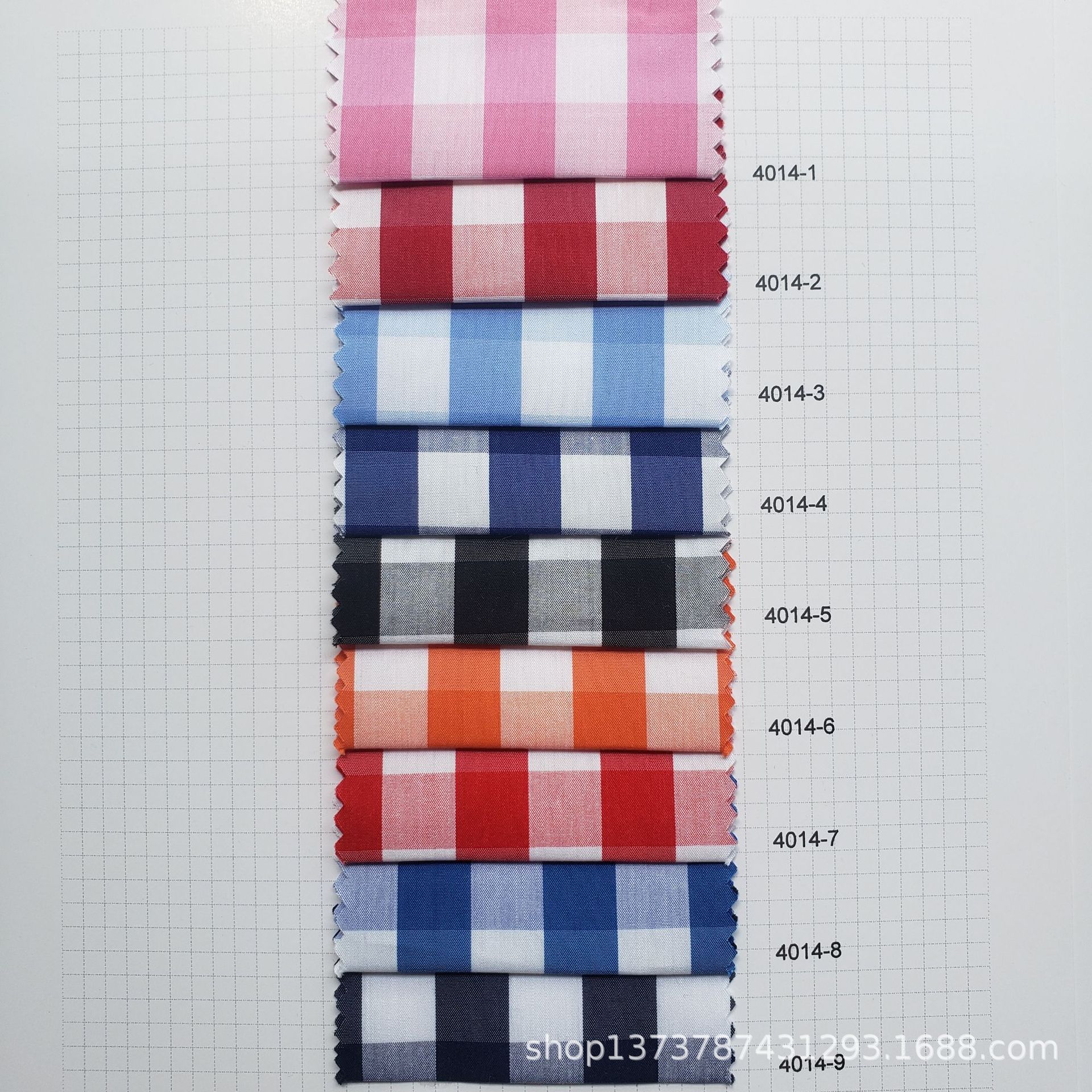 In stock supply cotton brocade elastic plaid fabric 40s shirt fabric elastic casual shirt clothing fabric