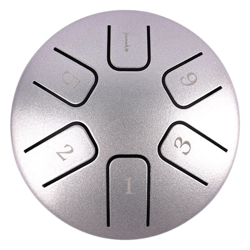Mini hollow drum 3.8-inch 6-tone steel tongue drum children's educational toys percussion instrument cross-border exclusive for in stock wholesale