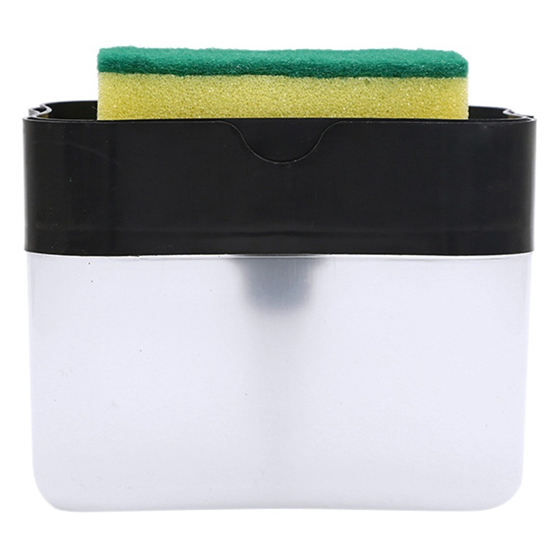 Detergent automatic liquid filling box Press out liquid box scouring pad filling liquid cleaning box dishwashing pot brush soap box