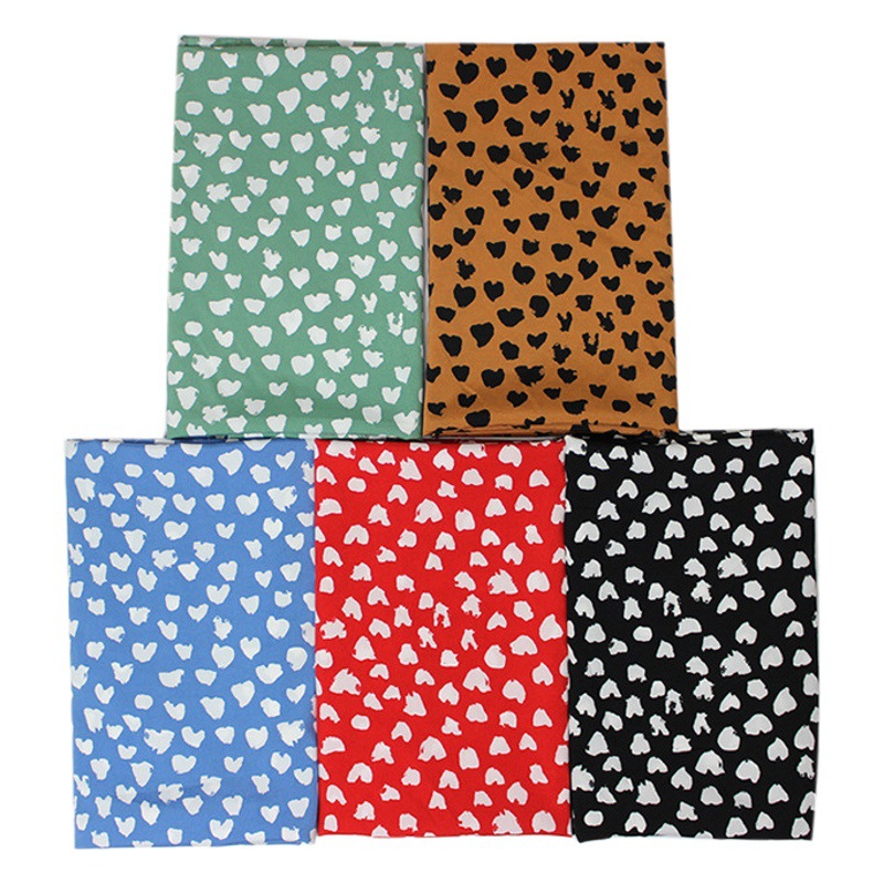 100D four-sided elastic printing woven polyester fabric shirt textile women's clothing fabric fashion spring, summer and autumn New