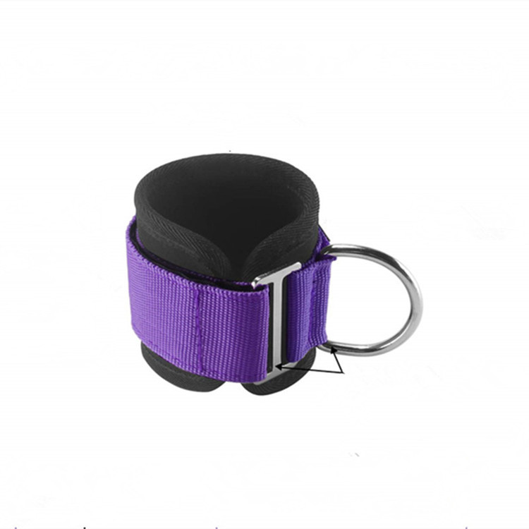 Picture of Fitness leg hip training leggings buckle elastic rope gantry rope with cotton ankle buckle calf strap