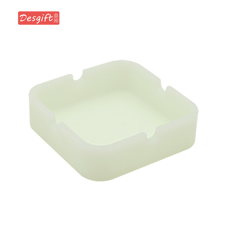 Picture of New silicone round ashtray camouflage mixed color psychedelic ashtray ashtray ashtray Cup printing logo ashtray