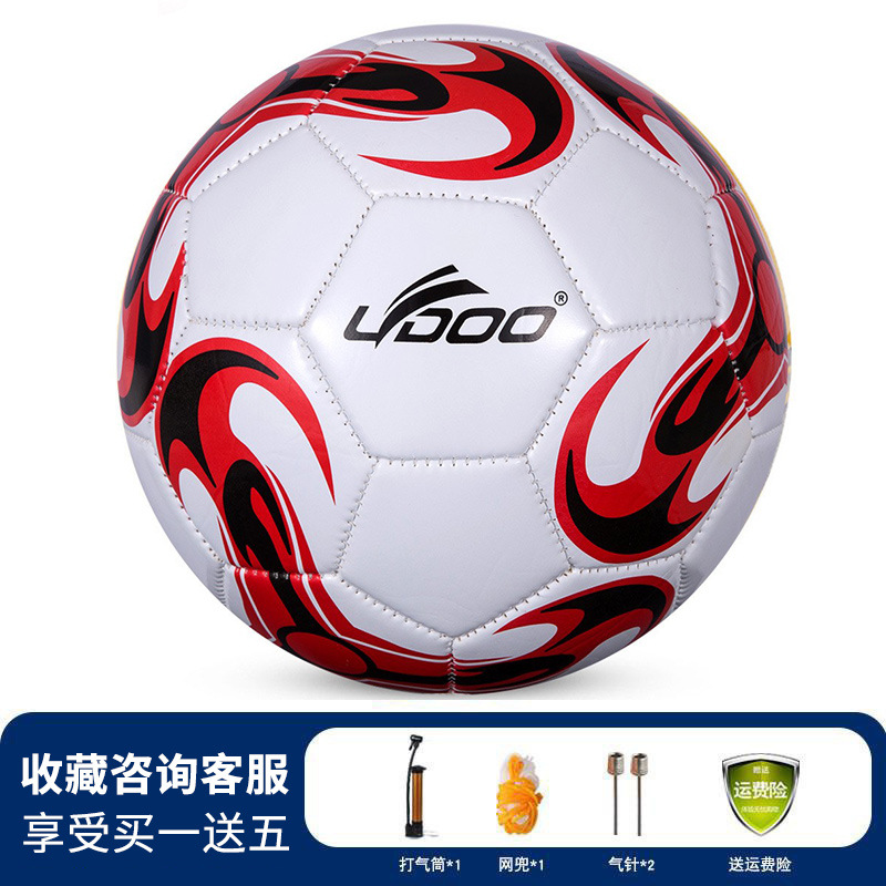 Picture of No. 4 machine sewing football youth children's football training butyl explosion-proof liner PU competition football wholesale spot