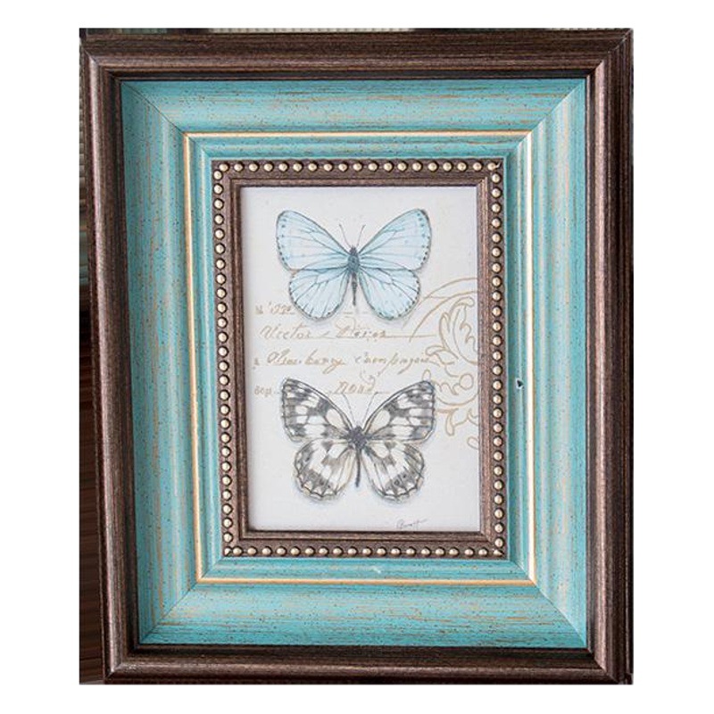 Photo Washing and photo frame decoration creative wall hanging 6 7 7-inch family photo wedding photo business license frame picture frame wall hanging