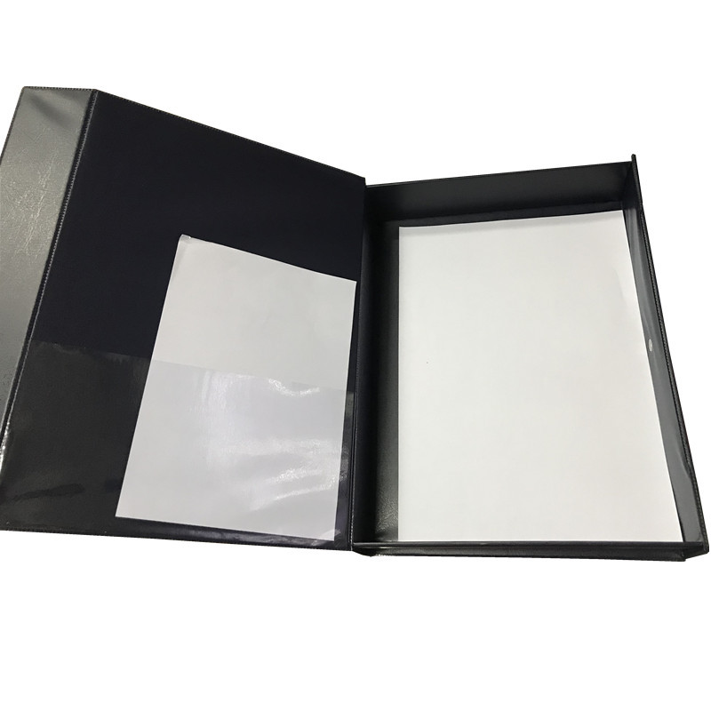 Picture of Nanguo Willy A803 File Box 6cm Wide Thickened Data Box A4 Three-inch File Box Non-clip File Storage Box