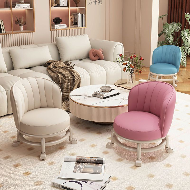 Universal wheel small stool home bench small chair sofa stool pulley low stool children's adult factory a wholesale