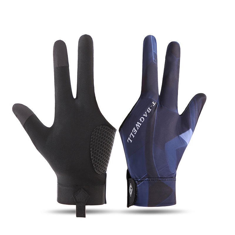 Picture of Professional Billiards Gloves Men's C5 Lightweight Breathable Three-Finger Full-Finger Gloves Snooker Table Tennis Non-Slip Gloves Can Be Single