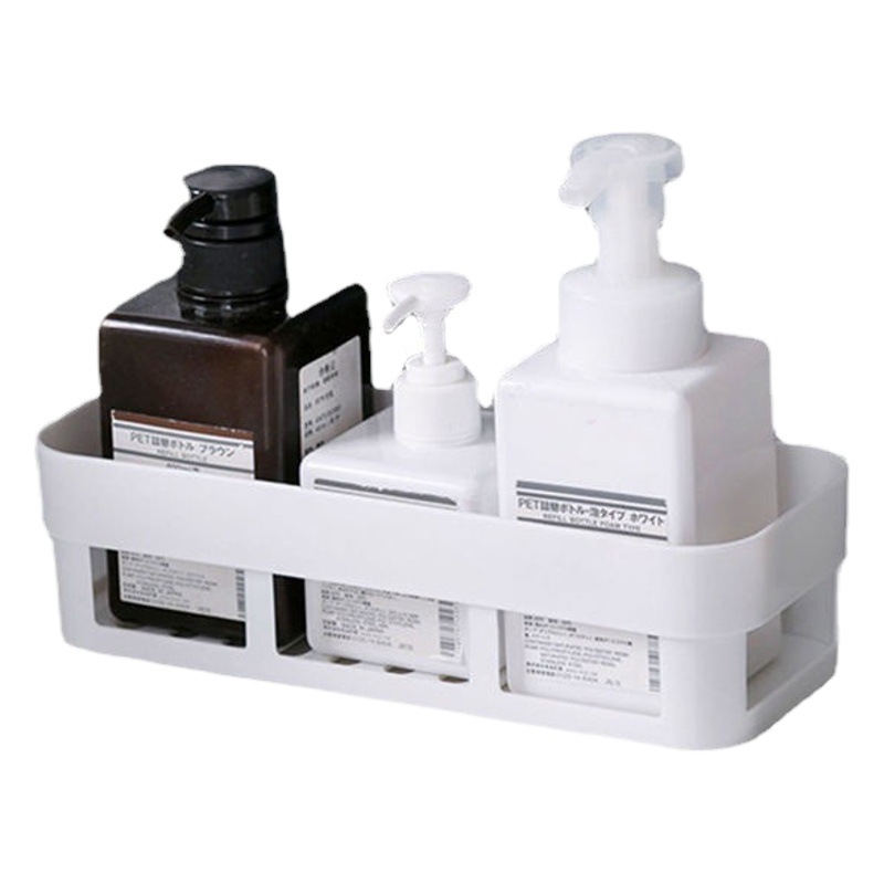 Bathroom Storage Rack wall-mounted bathroom storage rack punch-free toilet suction wall-mounted suction cup bathroom storage tripod