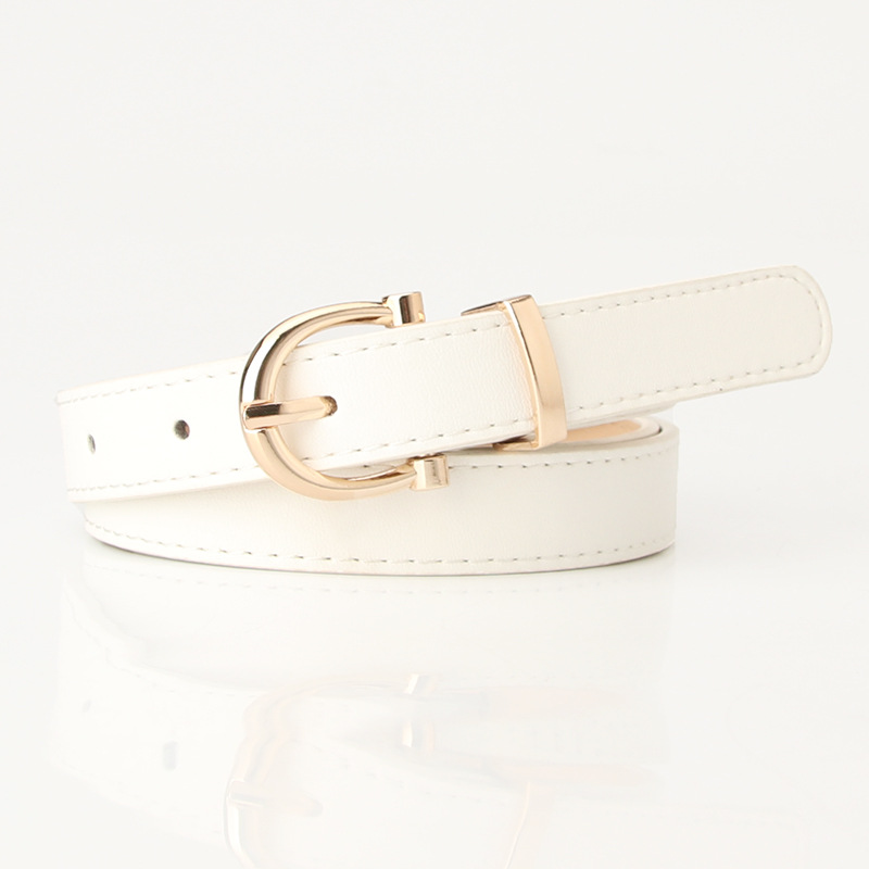 Picture of Cool matching in stock ladies Korean fashion belt student jeans decorative thin belt clothing matching belt women